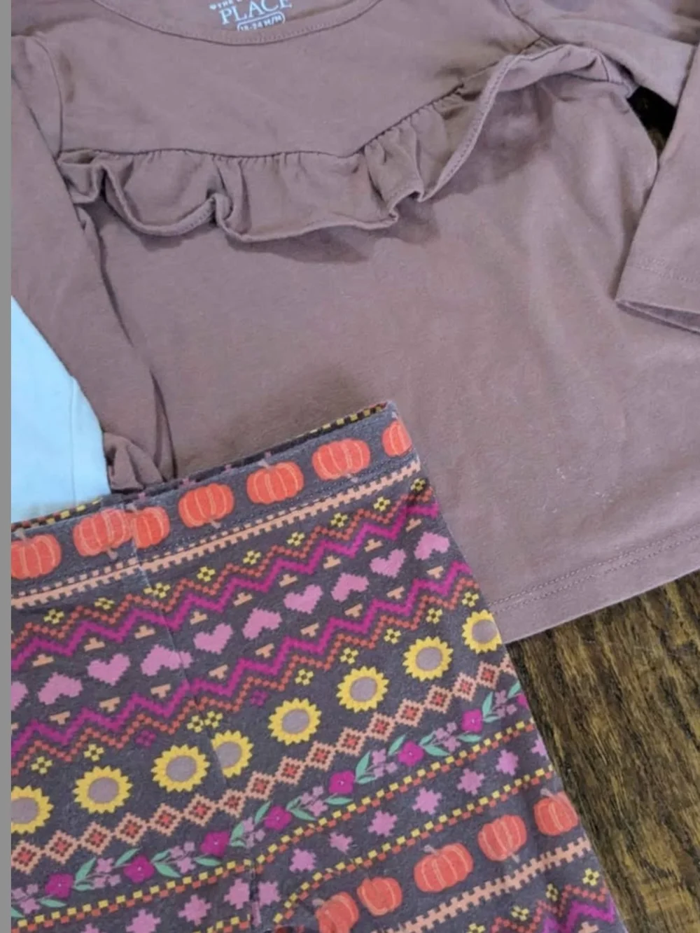 Children's place 18/24 month fall 3 piece outfit set